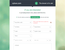Tablet Screenshot of cylove.com